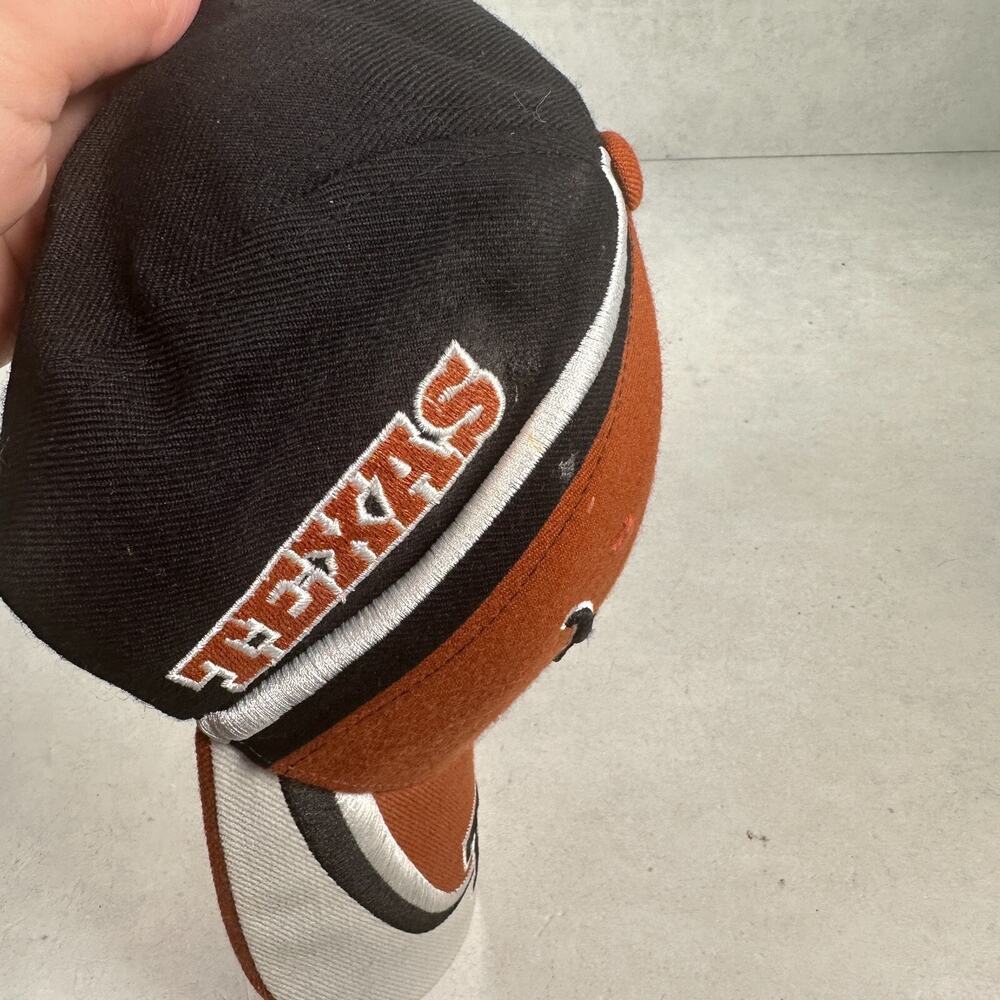 University of Texas Longhorns Hat Cap Mens Orange Black Twins Enterprise NCAA - Picture 6 of 8